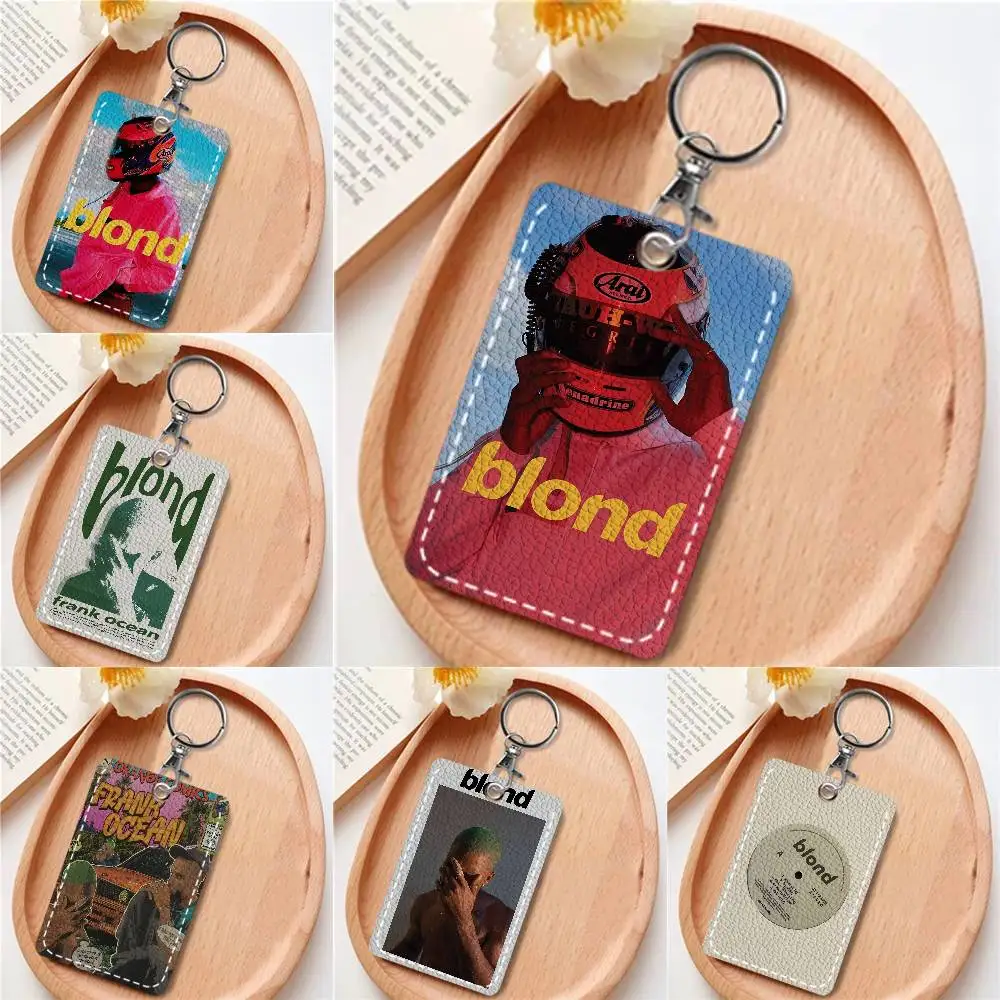 

Картхолдер A-frank_ocean Blond-s, подходит для кредитных карт, проездных билетов, прямоугольный брелок из мягкой кожи, защитный чехол для ключей