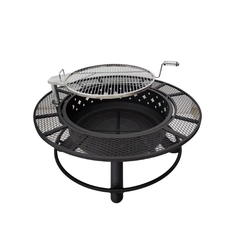 2026 Camping Brazier Outdoor With Adjust Barbecue Grill