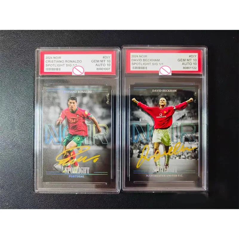 DIY Soccer Trading Cards: Cristiano Ronaldo, David Beckham—Limited Edition Signed Cards for Fans to Collect
