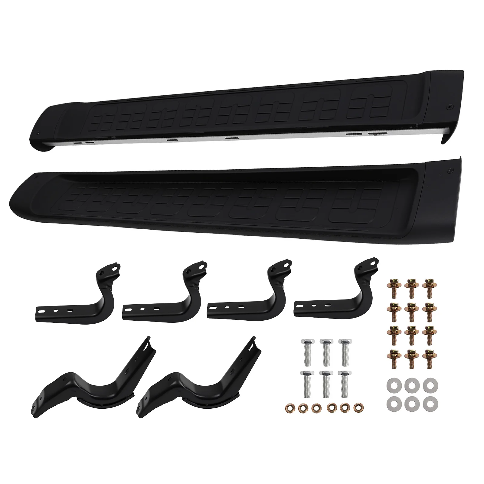 Running Board Nerf Bars for Toyota FJ Cruiser 2007-2016 Non-Slip Protection