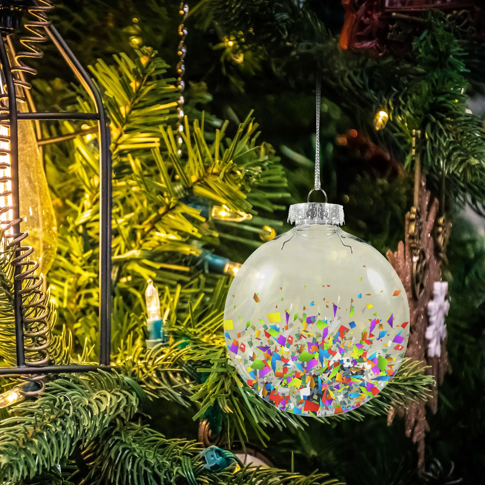

10pcs Transparent Christmas Balls Diy Clear Ball Ornament Diy Clear Balls For Party Wedding Decoration Craft Hanging