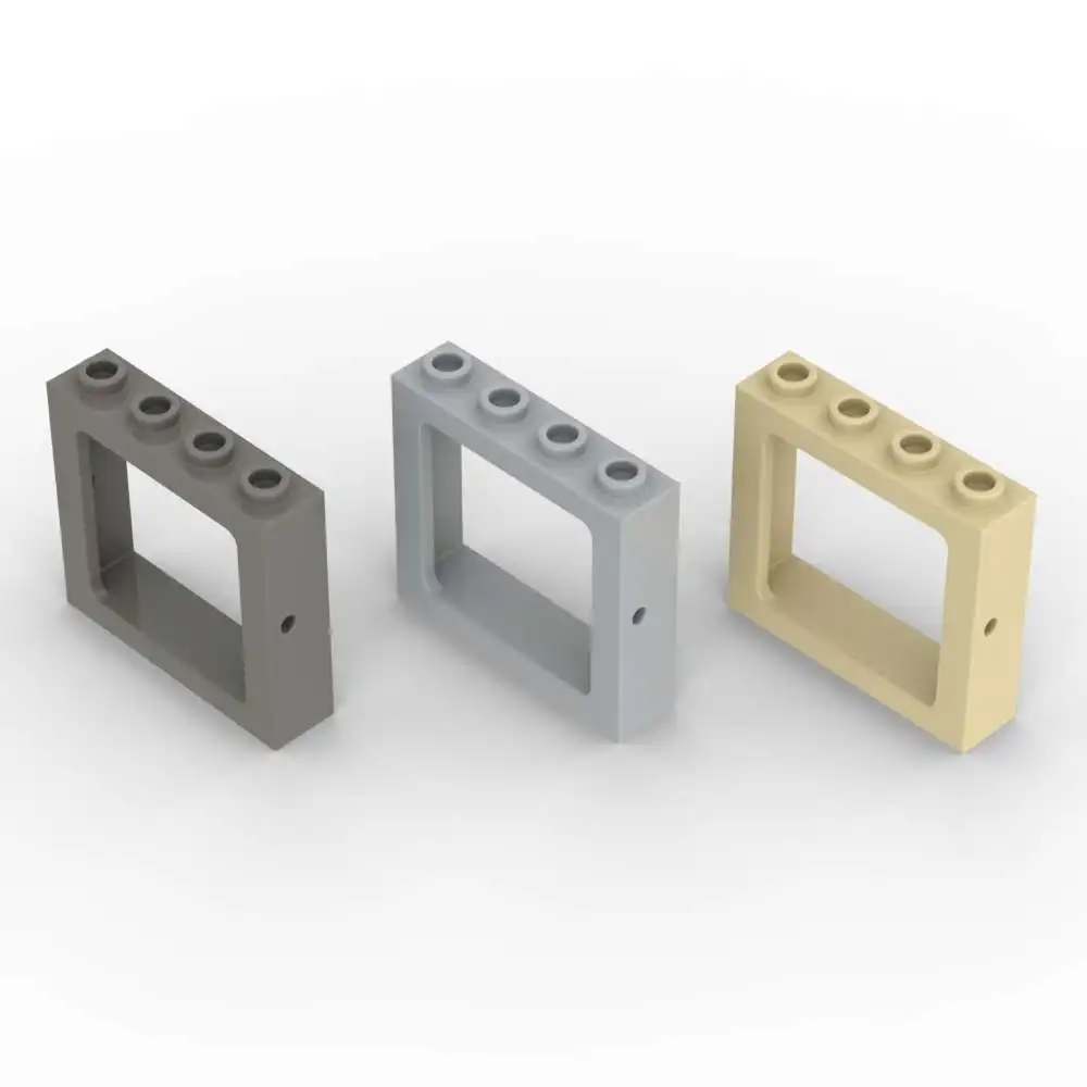 

Набор из 10 деталей MOC 4033: Окно 1x4x3, полые шипы, элементы для постройки дома, кирпичи, развивающие игрушки для взрослых и мальчиков, праздничные подарки