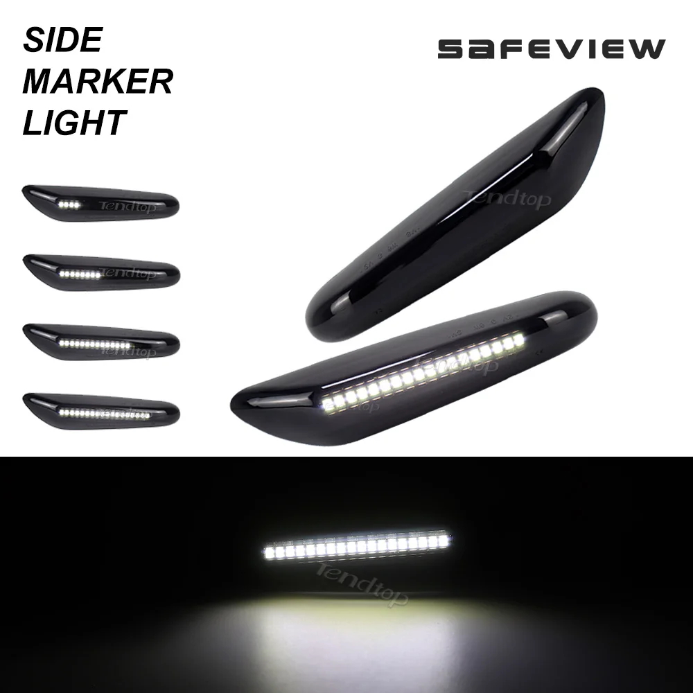 

For BMW Flashing Led Dynamic Side Marker Turn Signal Light Indicator for E87 E84 E90 E91 E60 E61 02-05 E92 E93 E81 E82 E83 E88