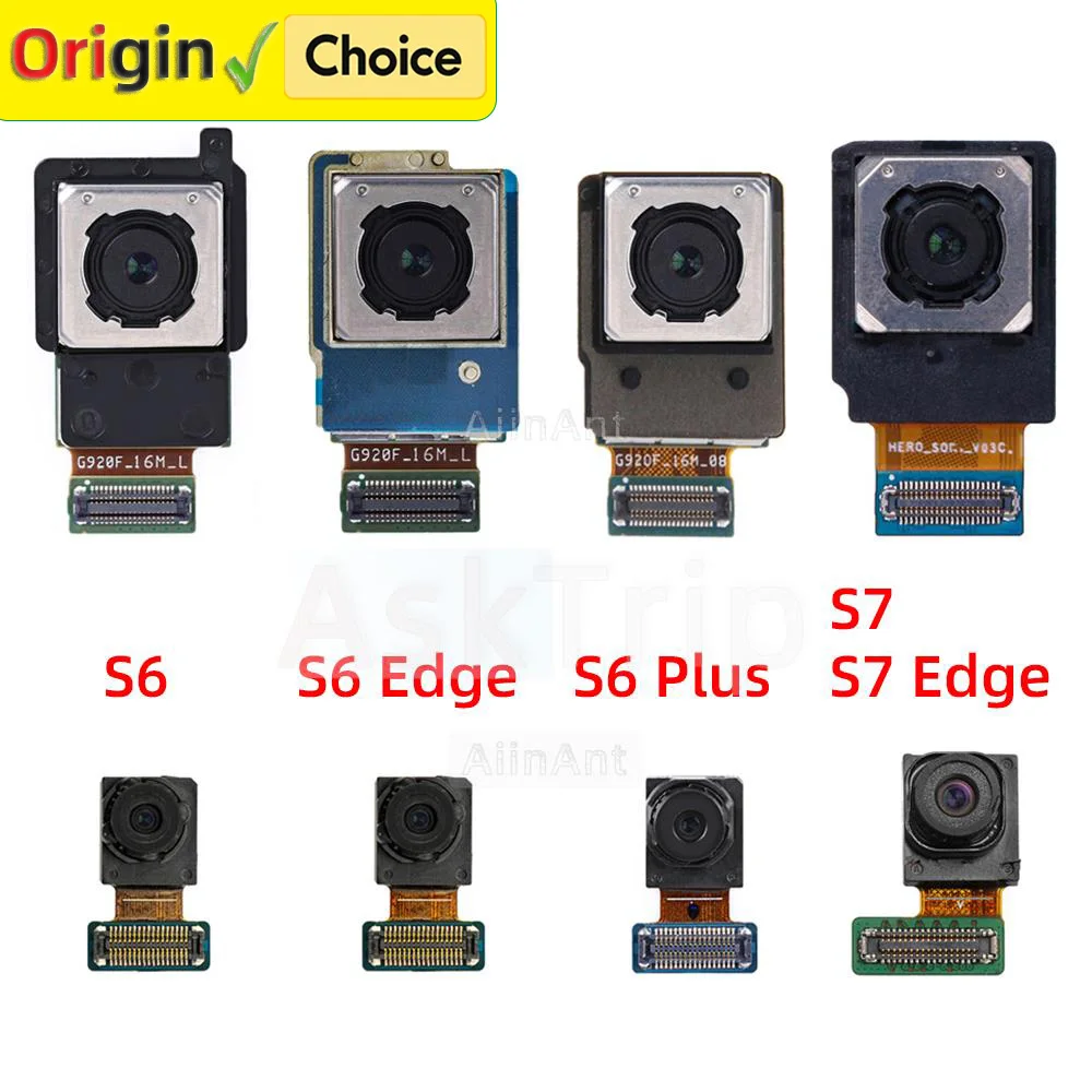Гибкий кабель передней камеры/задней основной задней камеры для Samsung Galaxy S6 S7 Edge Plus G920F G925F G930F G935F