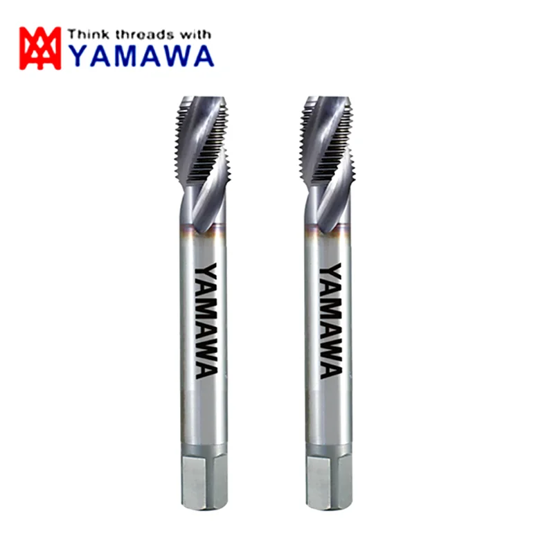 Giappone YAMAWA TICN Rivestimento Tubo Filettatura A Spirale Rubinetto Scanalato PS RP PF G PT RC NPS NPT 1/16 1/8 1/4 3/8 1/2 3/4 Macchina Filettatura Rubinetti