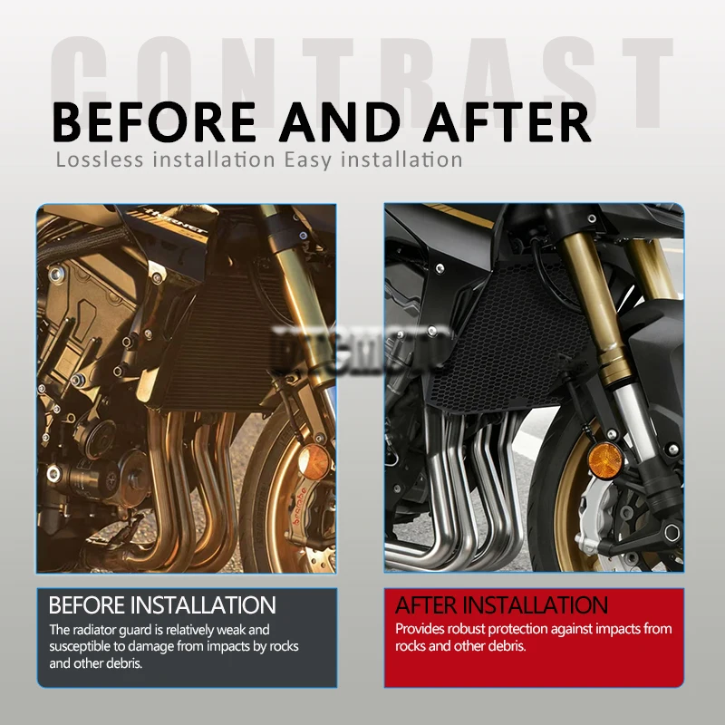 New For Honda CB1000 CB 1000 Hornet 1000 SP 2025 2026 Motorcycle Radiator Grille Cover Guard Stainless Steel Protection Protetor