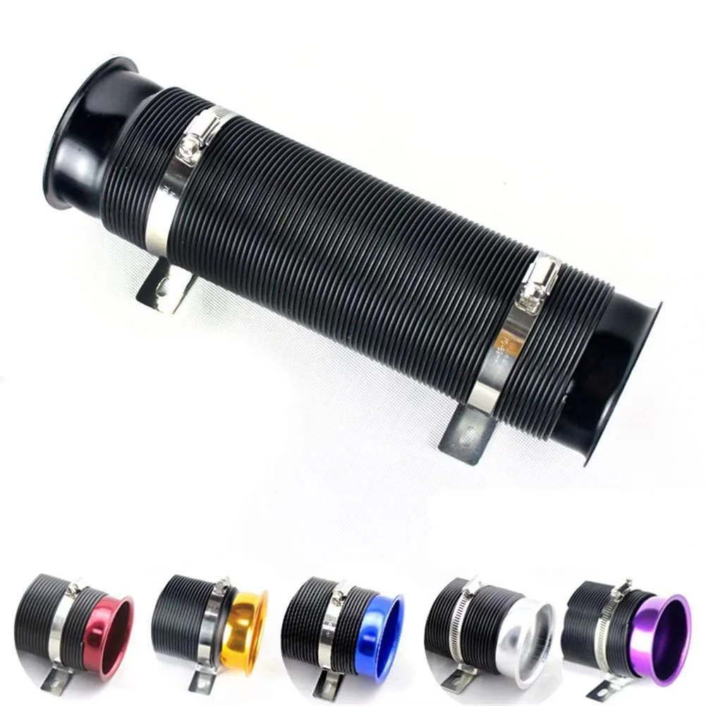 

Intake Pipe Car Modification Intelligent Intake Telescopic Tube Guide Pipe Red Blue Black Silver Purple Gold Accessories