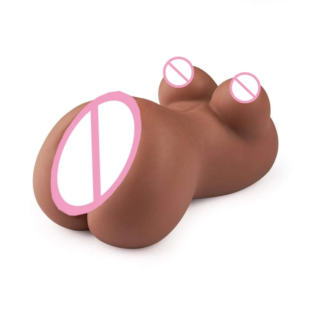 3 في 1 الاصطناعي جيب حقيقي كس الشرج المهبل الثدي ذكر الاستمناء مدلك الاستمناء sextoy الكبار الجنس لعب للرجال #5