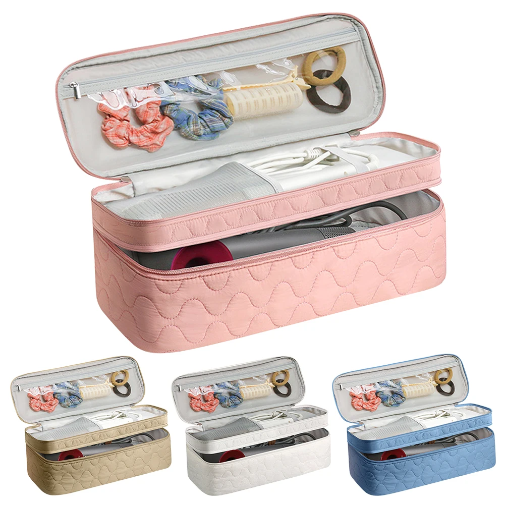 Hair Tool Travel Carrying Case Double-Layer Hair Dryer Big Capacity Storage Bag for Revlon One-Step Hair Dryer/Volumizer/Styler