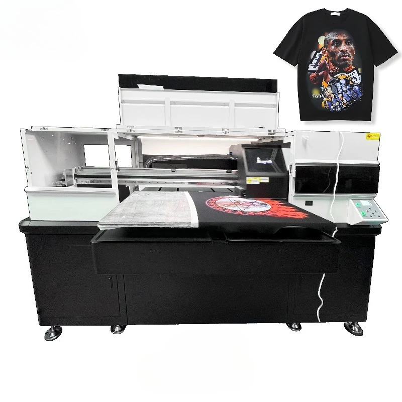 Factory Inkjet Flatbed DTG Printer for Jeans and Clothing Printing New