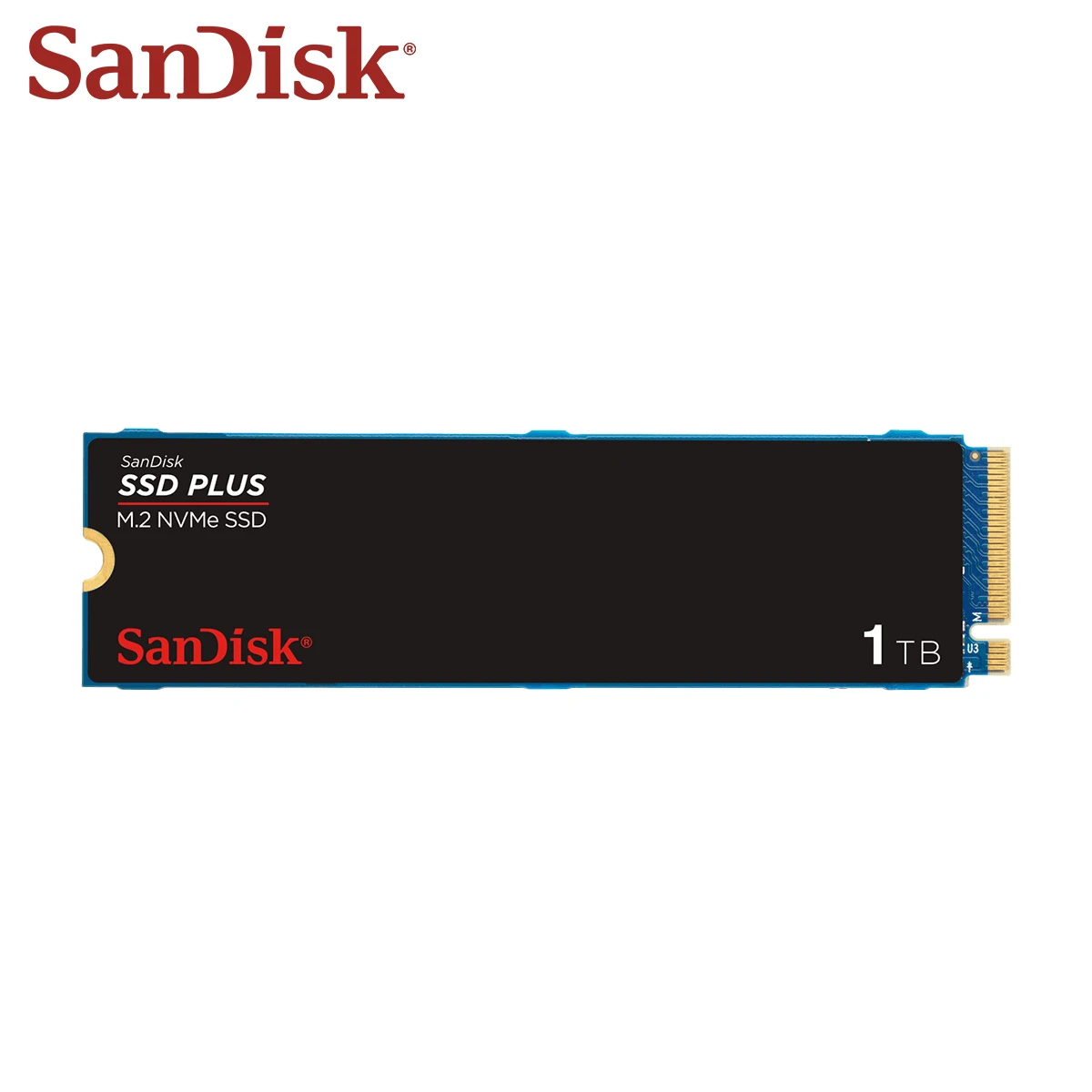 SanDisk M.2 2280 NVMe SSD PLUS PCIe Gen 3,0 unidad interna de estado sólido 250GB 500GB 1TB 2TB disco duro Original para PC