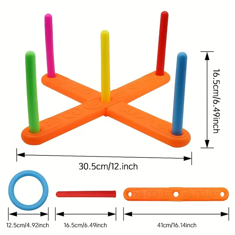 Zabawki do rzucania pierścieniami, pętla do rzucania, zabawka z końcówką do rzucania dla rodziców i dzieci, interaktywna zabawa na świeżym powietrzu, sporty rekreacyjne.