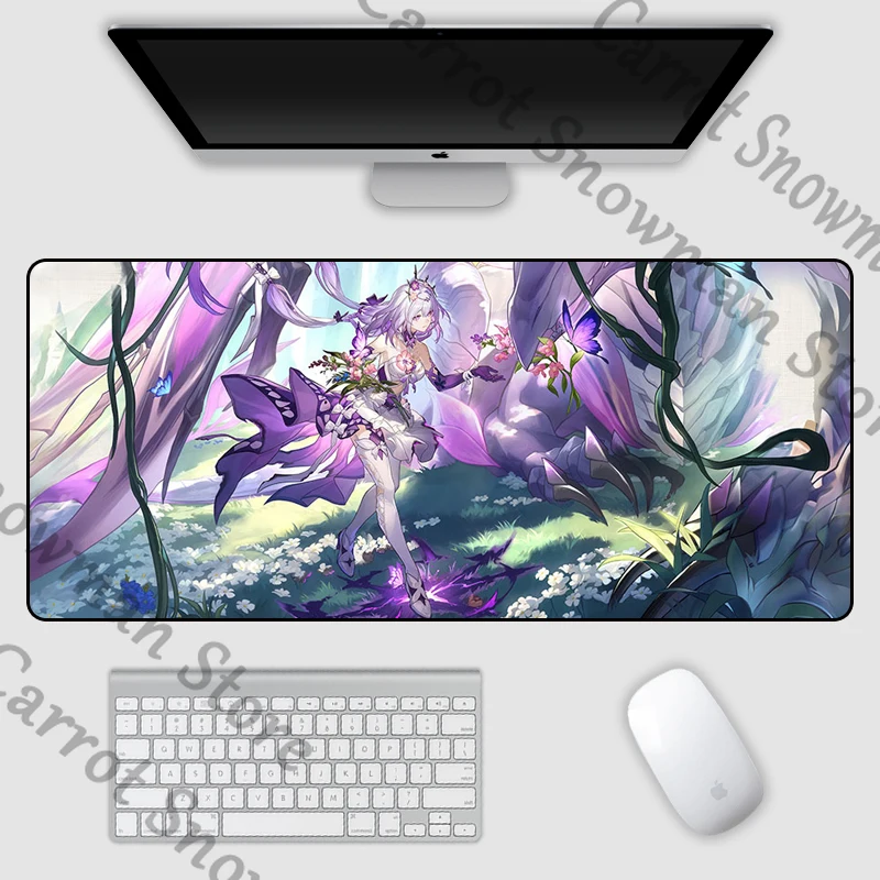 Honkai: Star Rail Castorice Anime Desktop Mouse Pad Mat Computer  Antiskid Anti-slip Cosplay Cartoon Gift  Decorate
