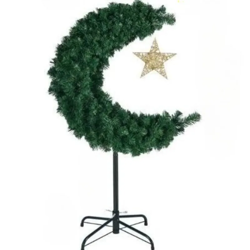 

Рождественское украшение в виде луны, Рождество, Солнце, Луна, яркое украшение в виде елки, атмосферное украшение