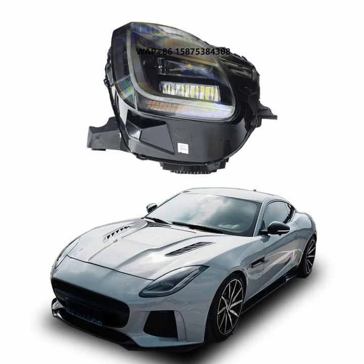 

For Jaguar F-Type 2014-2019 LED Car Headlights New Model Upgrade with 6500k Color Temperature