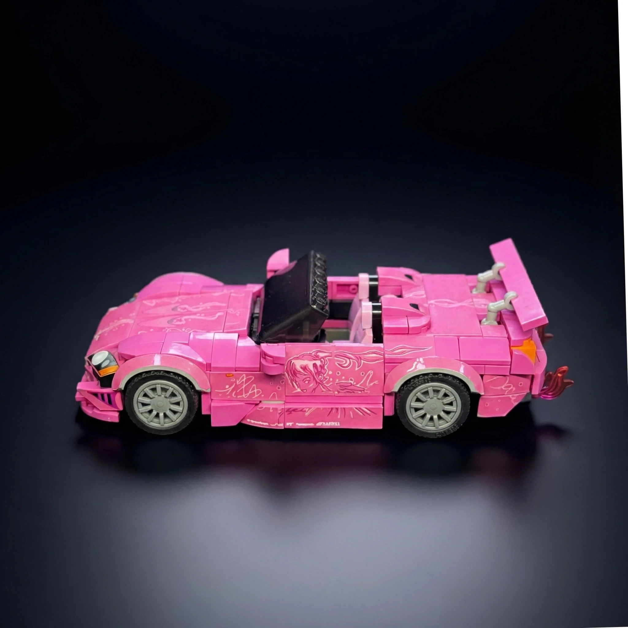 Passion Series DIY Supercar Suki's S2000 Building Blocks MOC-198665 Convertible Sport Racing Car Bricks Toys for Adults Gifts