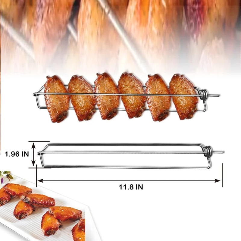 Brathähnchen Klemm stange Brathähnchen Grill gabel im Freien Picknick Camping Grill