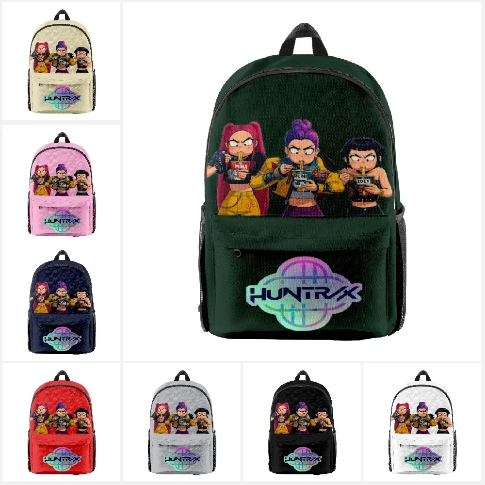 

KPop Demon Hunters Backpack Logo Backpack Fashion Shopping Bag Vintage Bags Personalized School Backpack for Students