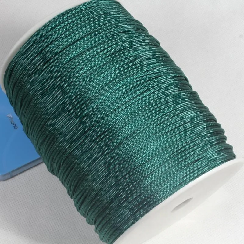 1/1.5/1.8/2.0mm Cotton Braided Woven Rope Twist Line For Jewelry DIY Making String Lanyard Necklace Hanging Cord Wholesale