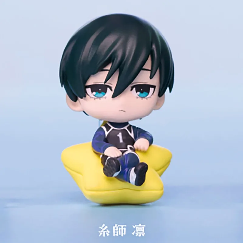 BLUE LOCK Gashapon Isagi Yoichi Chigiri Hyoma Anime Figures Embrace The Stars Modeling Action Figure Model Toys