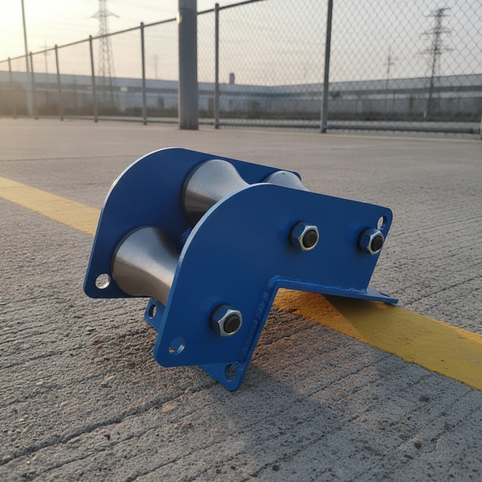 Cable Pulley Guide Rigid Pulley Guide with Roller Wheels Wheel Compact Hardware Stable for Installers, Construction Sites