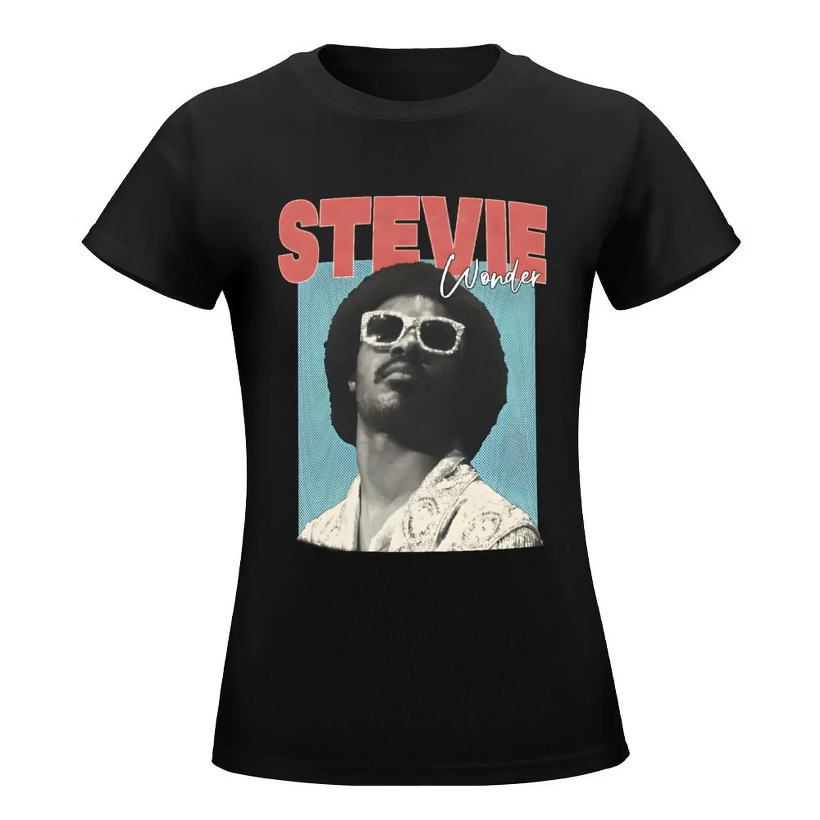 Stevie Wonder T-Shirt summer top oversized tshirts woman