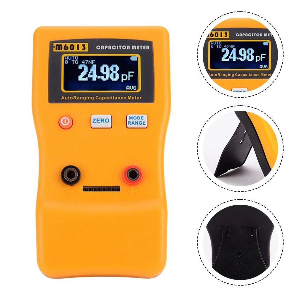 For Dimly Lit Workshops Digital Capacitance Meter Capacitor Testing Tool Professional Capacitance Measurement Tool