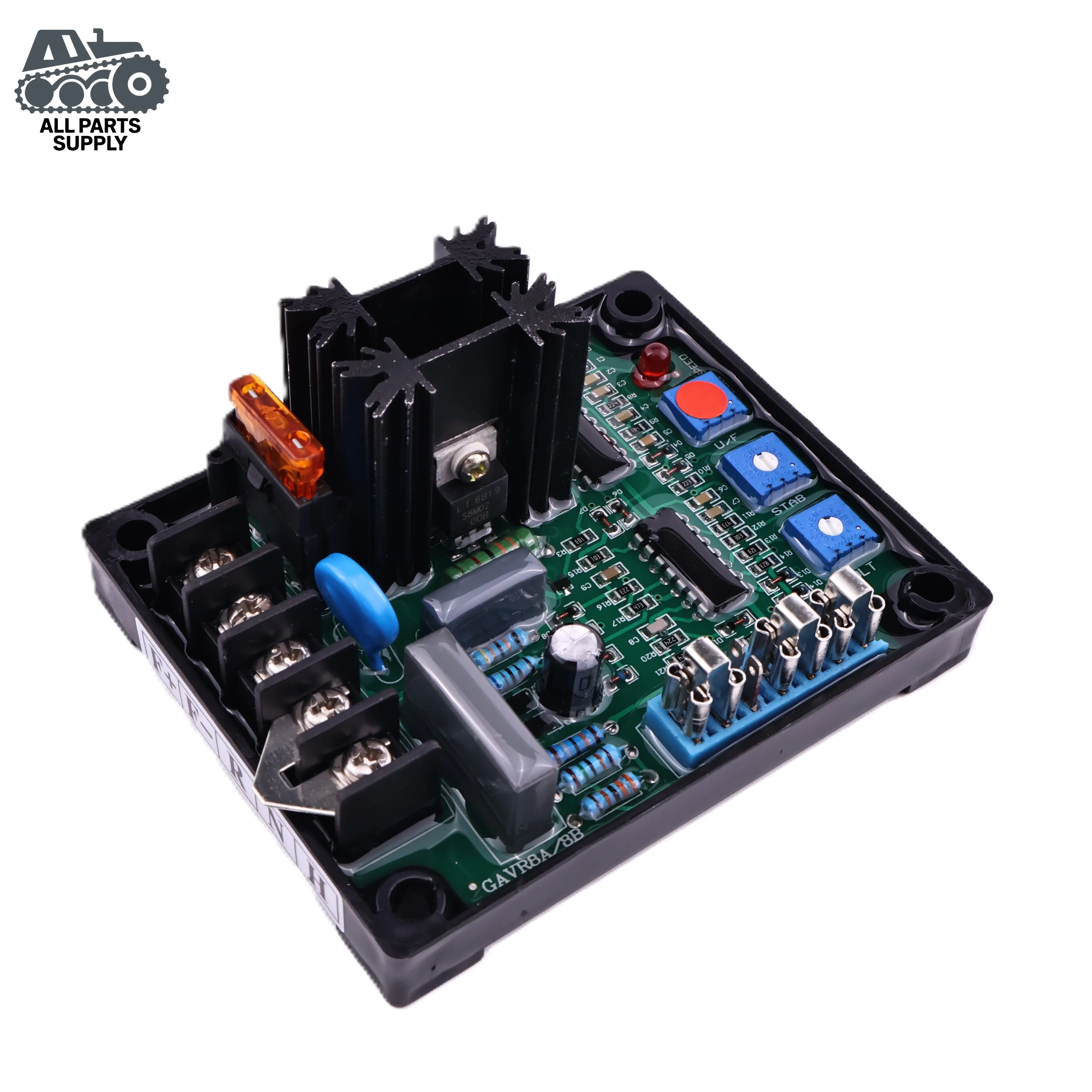 

GAVR-8A Универсальный автоматический регулятор напряжения AVR Генераторы GAVR-8A от 10 кВА до 30 кВА