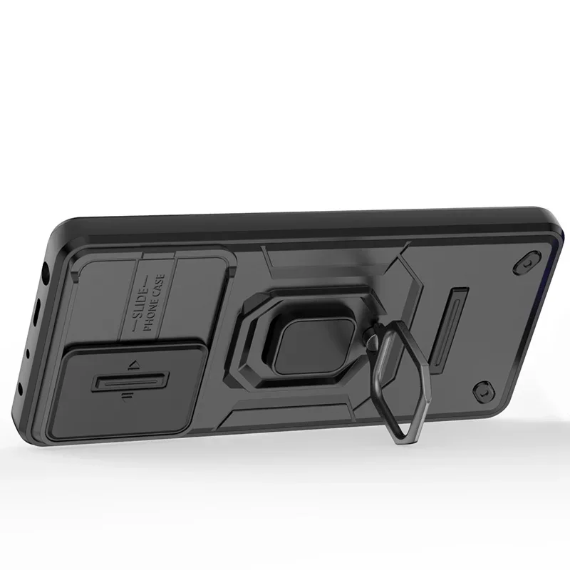 Per Oneplus 12 12R 11R 11 5G Custodia scorrevole per fotocamera OnePlus ACE 2 3V 3 Pro Anello Cover posteriore One Plus Nord CE 3 4 Lite N30 SE Funda