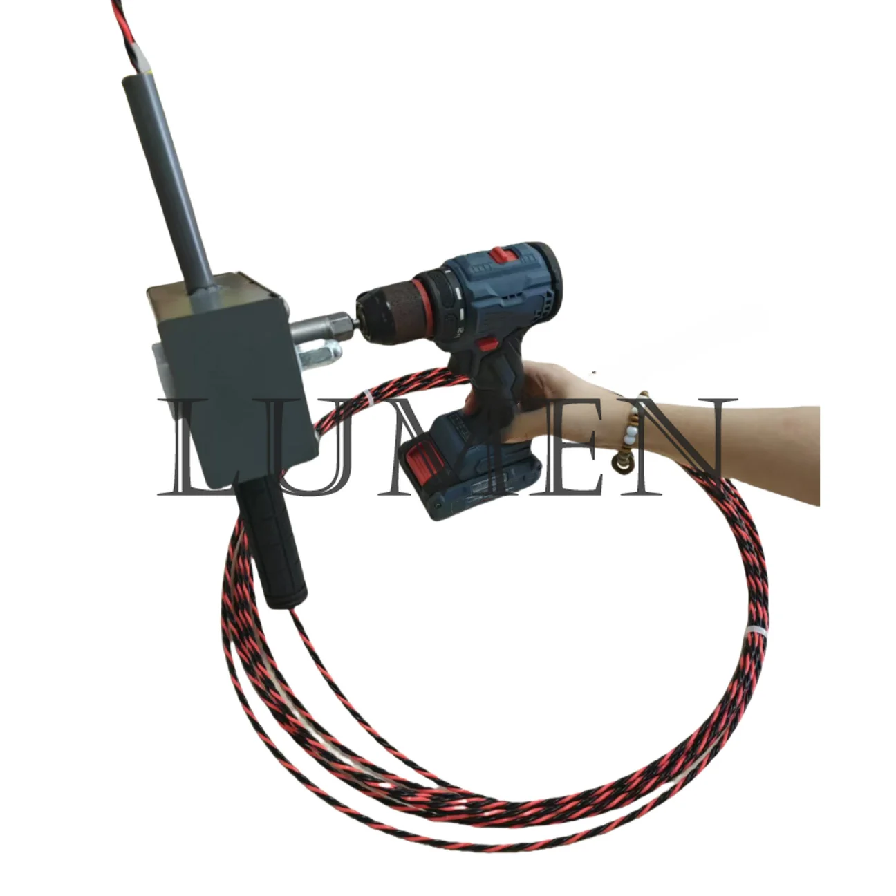 Industrial & DIY Grade  Electrical Wire Electric Automatic Cable Pulling Machine Power Pipe Threader