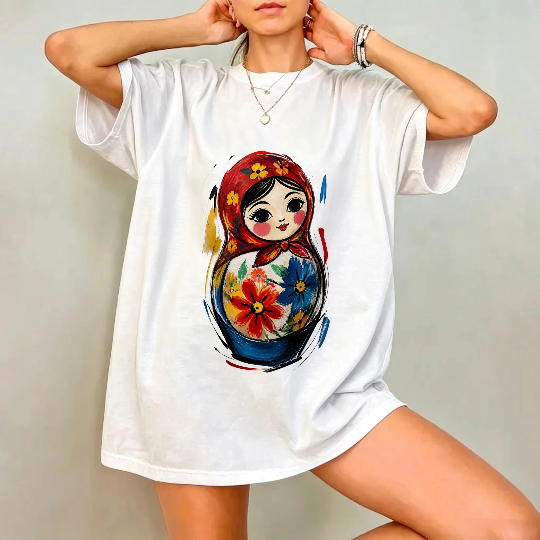 Cool New for 2026_ Russian-inspired Matryoshka-print T-shirts, '90s-style Cropped Tops, and 2000s-style T
