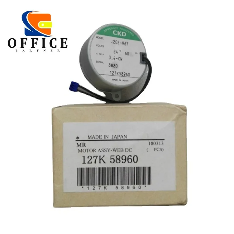 1PC 127K58960 Original Cleaning Web Motor for Xerox Color 800 800i 1000 1000i Press Motor Assy - WEB DC 127K 58960