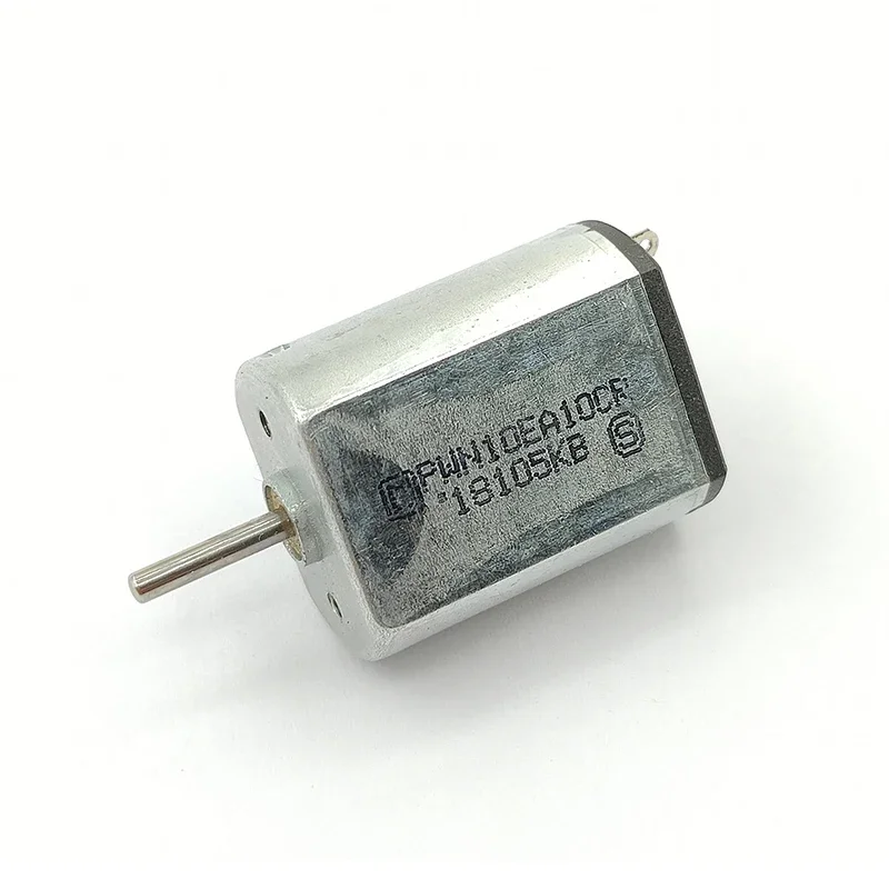 

PWN10EA10CR Mini 130 High Speed DC Electric Motor 6V 9V 12V 12500RPM 20mm Diameter for DIY Hobby Toy Car Boat Models