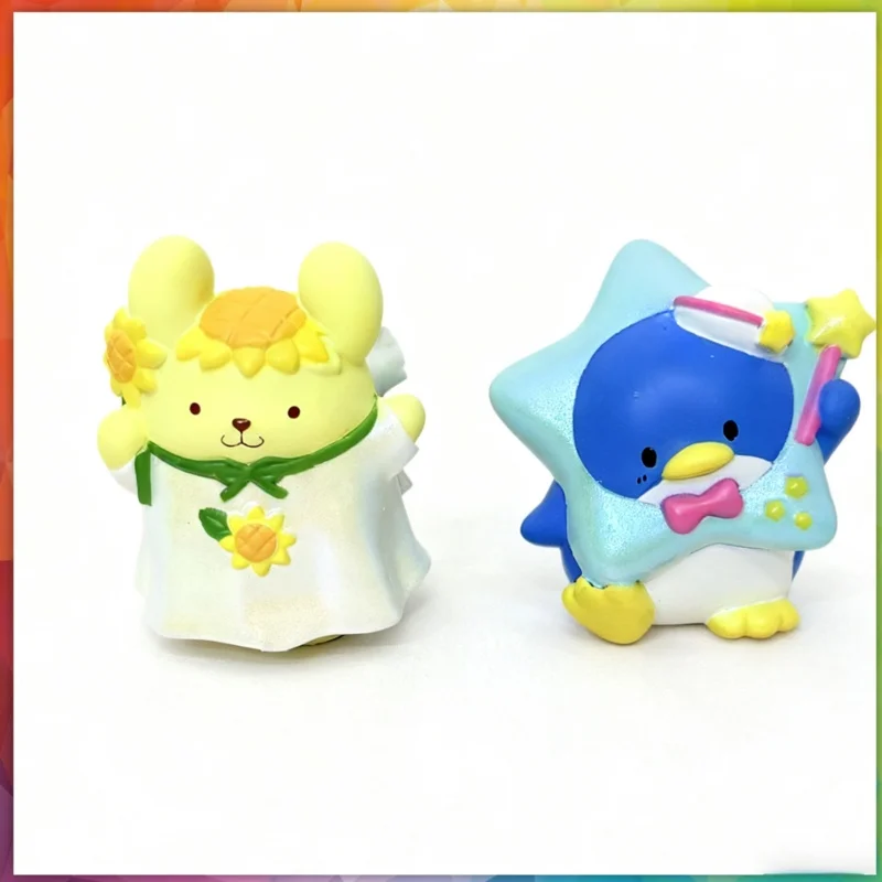 سانريو الأصدقاء الجيدين القرفة الكلب الأسماك القبيحة مرحبا كيتي كورومارو تمثال عرض صندوق ألعاب البيض تحصيل جديد #3