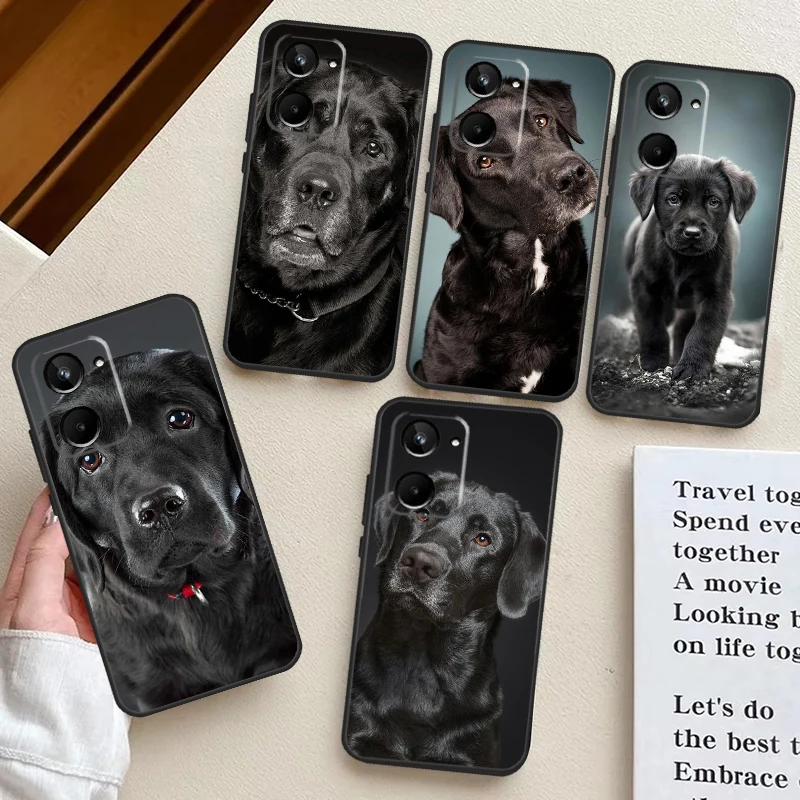 Labrador Puppy Dog For Realme 11 Pro Plus 12 10 9 GT Neo 5 GT3 C53 C51 C30 C31 C33 C35 C11 C25s C21Y C55 Case