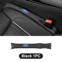 1pc Leather Car Interior Seat Gap Plug Filler Pad For Ford Fiesta C-Max Focus Kuga Ranger Raptor KA Fusion ST Edge Accessories