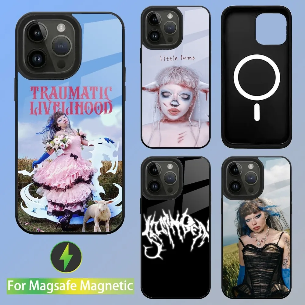 SInger J-Jazmin B-Bean Phone Case For iPhone 16,15,14,13,12,11,Plus,Pro,Max Mini Magsafe Magnetic Wireless Charging