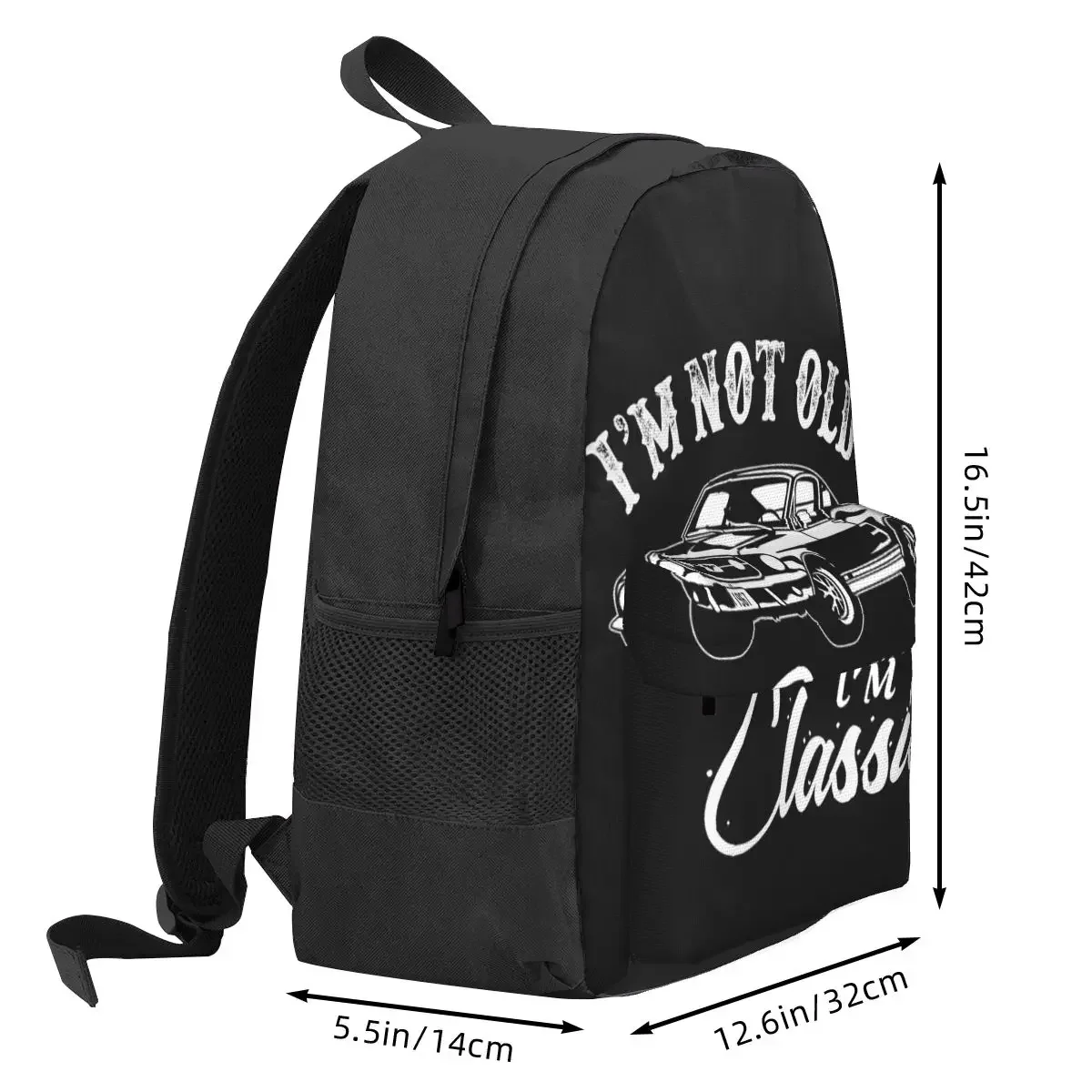 Classic Car Mustang Backpacks Boys Girls Bookbag Students School Bags Cartoon Kids Rucksack Travel Rucksack Shoulder Bag