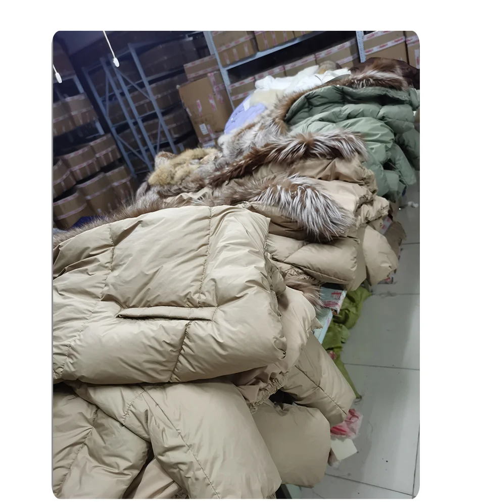2026 MAOMAOKONG White Duck Down Jacket Winter Women