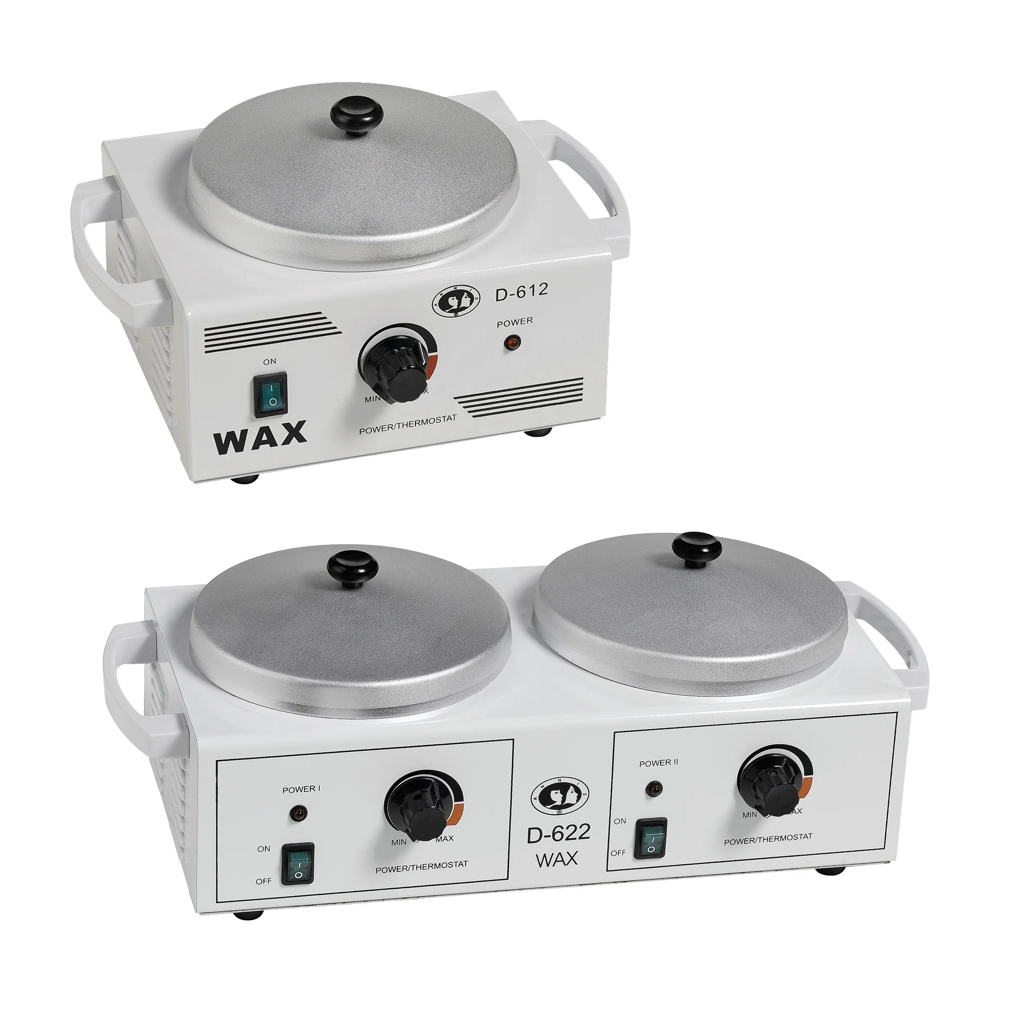 Portable Electric Metal Double Paraffin Wax Heater Pot for Body Legs & Face Hair Removal Salon & Home Use 1-Year Warranty