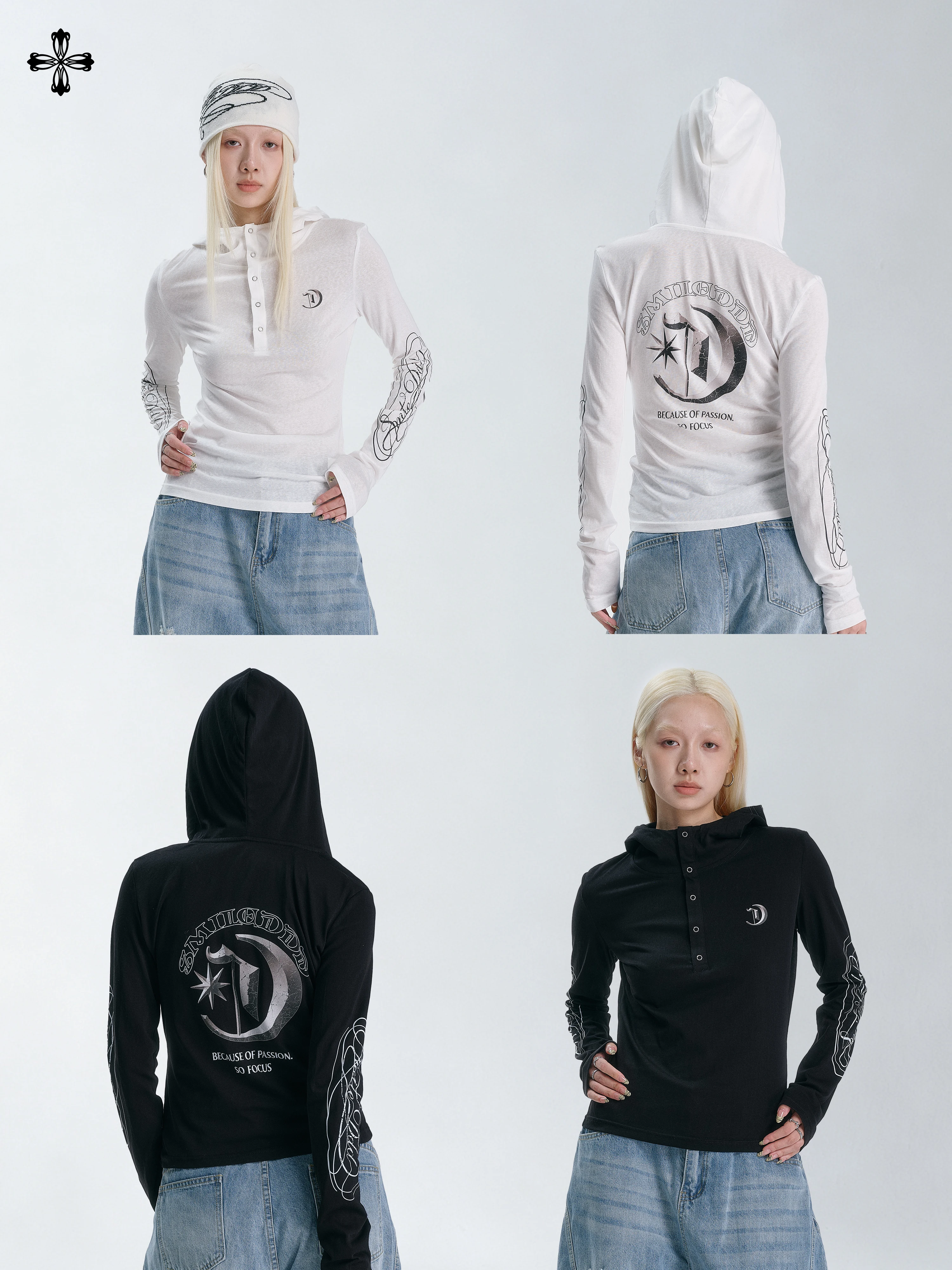 Slim Fit Long Sleeve Hooded Shirt Lightweight Soft Jazz Dance Women's Street Style Anti-Pilling Antibacterial Ultra Light Coo...