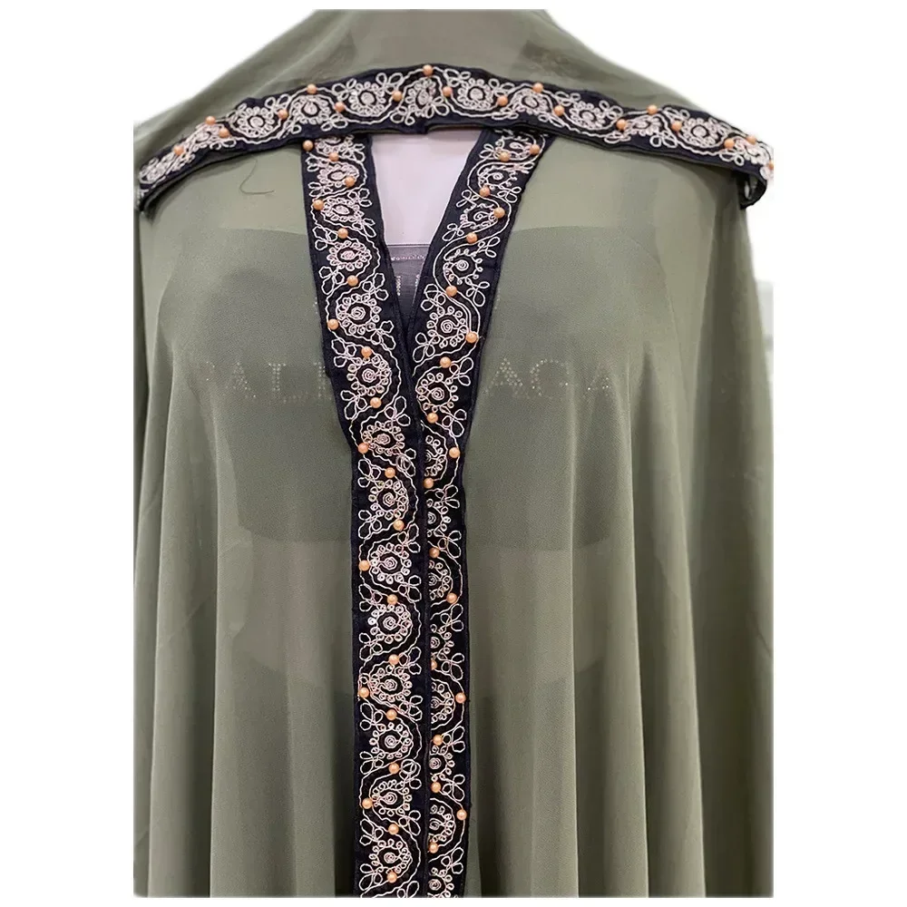 Marrocos abaya kaftan dubai com capuz maxi vestido manga morcego farasha kaftan muçulmano feminino africano aberto quimono boubou noite longo robe