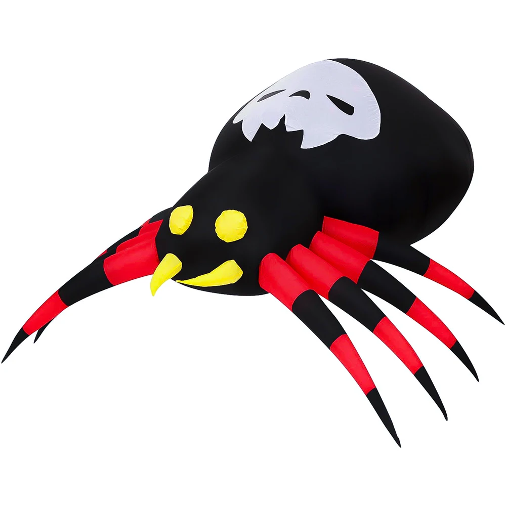 

5,9 футов Хэллоуин Паук Надувное Украшение Хэллоуин Подарок Игрушка Домашний Открытый Декор Хэллоуин Декор Надувная Игрушка