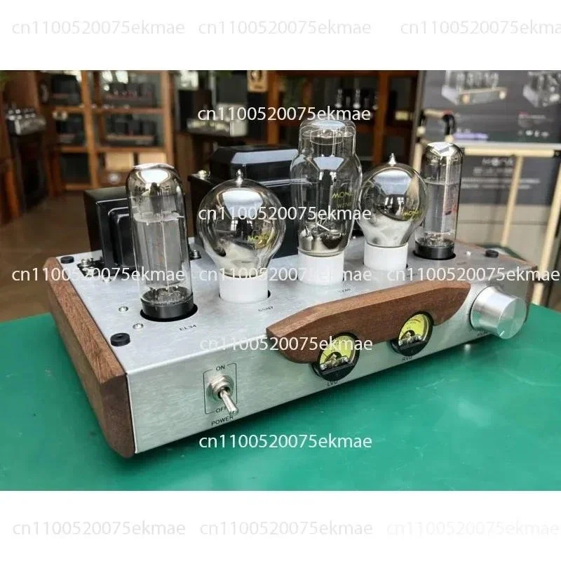 EL34 Vacuum Tube Amplifier, High Sensitivity 2.0 Channel Stereo Vacuum Tube Amplifier RCA Input, Vintage