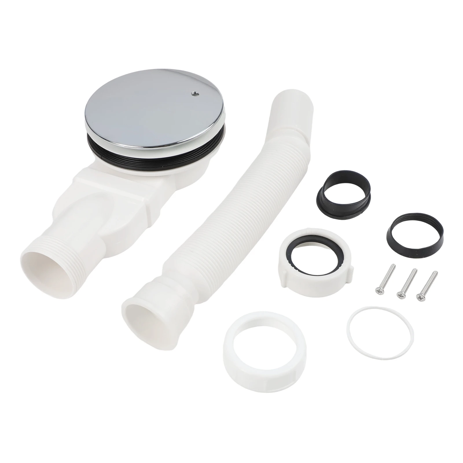 

Drain Set Shower Drain Fast Flow For Shower Tray 90mm ABS Plastic Anti-Odor Hair Strainer Bathroom Accessories