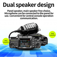 ZASTONE D500 Car Radio Walkie Talkie 25W Mini Mobile Radio Station UHF VHF Dual Band Transceiver Amateur