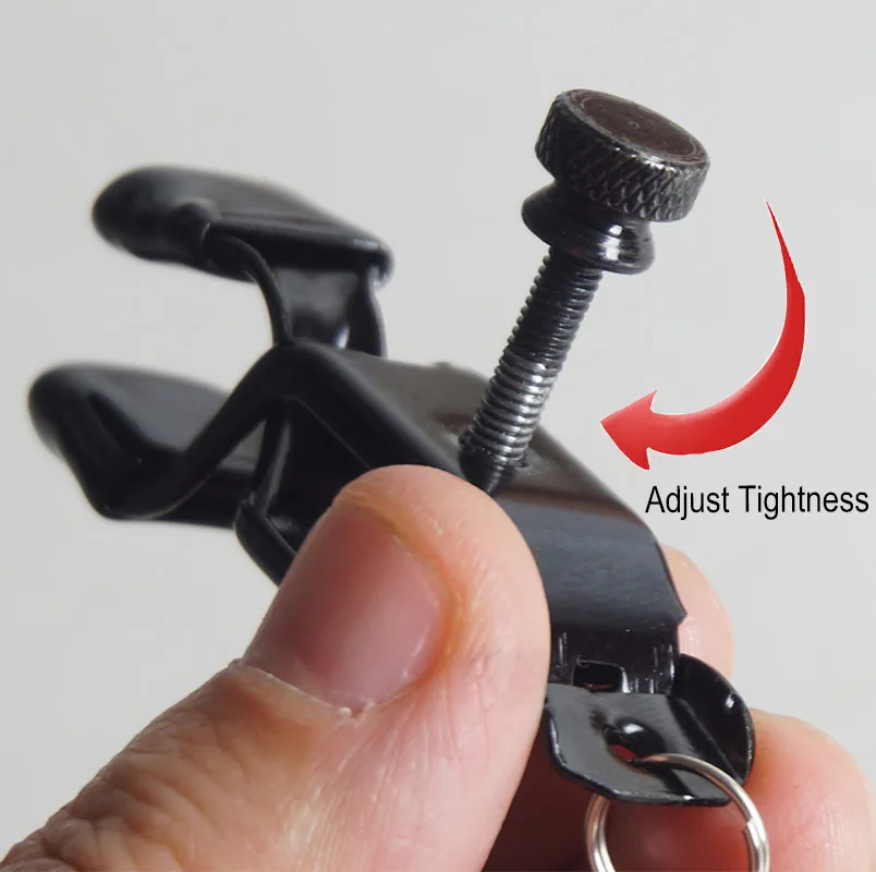 Pinzas de Metal BDSM para pezones, pinzas de Clip con cadena, Juguetes sexuales para parejas, juegos para adultos, sumisa, Bondage