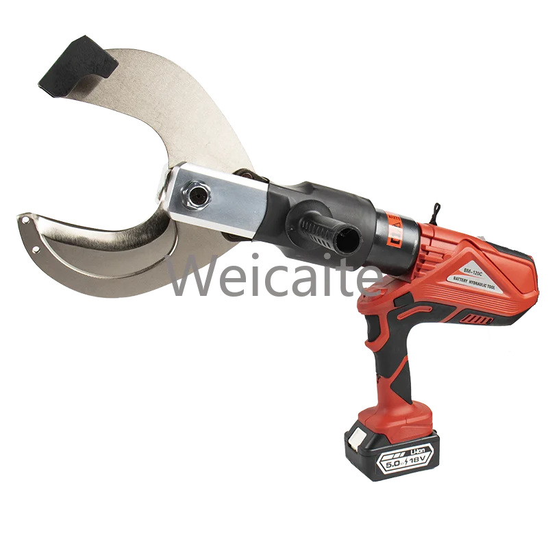 Electric Hydraulic Armoured Cable Cutter BM-120C Cordless Crimping Pliers with Battery