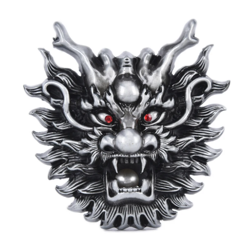 Mens Dragon Animal Metal Alloy Cowboy Cowgirl Fashion Punk Belt Buckle New