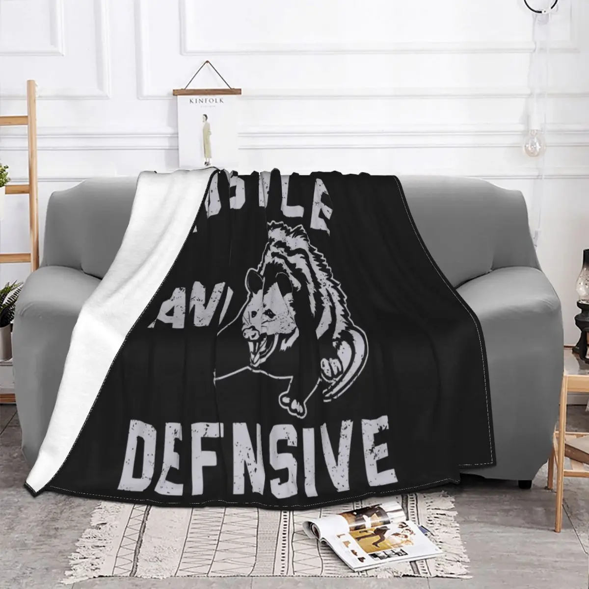 Mens Hostile And Defensive Plush Bedroom Quilt For Bed Blankets And Blankets Throw Blanket